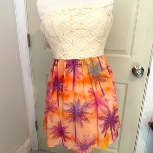 Beautiful strapless dress